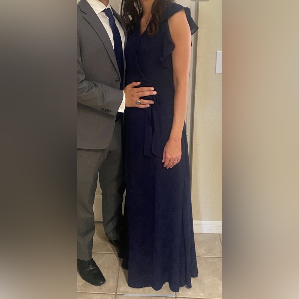 Formal navy maxi dress from Altar’d State
